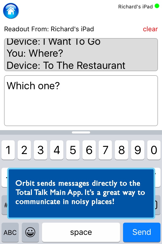 Talk Suite Orbit screenshot 2