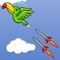 Fly the bird avoiding missiles