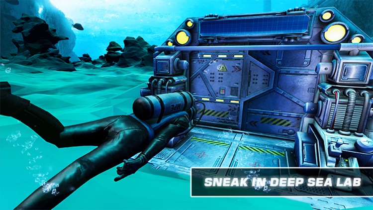 Underwater Stealth Spy Game screenshot-3