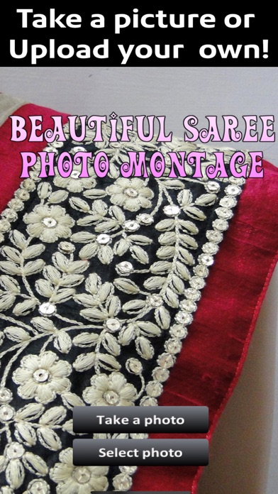 How to cancel & delete Beautiful Saree Photo Montage from iphone & ipad 1