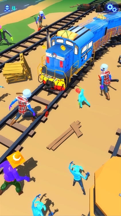 Train VS Zombie screenshot-3