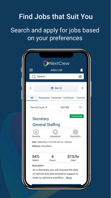 NextCrew Mobile screenshot 2