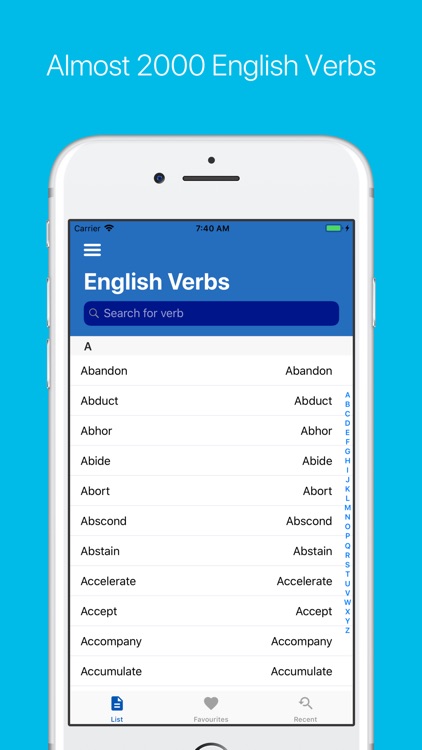 English Verb Conjugator Pro