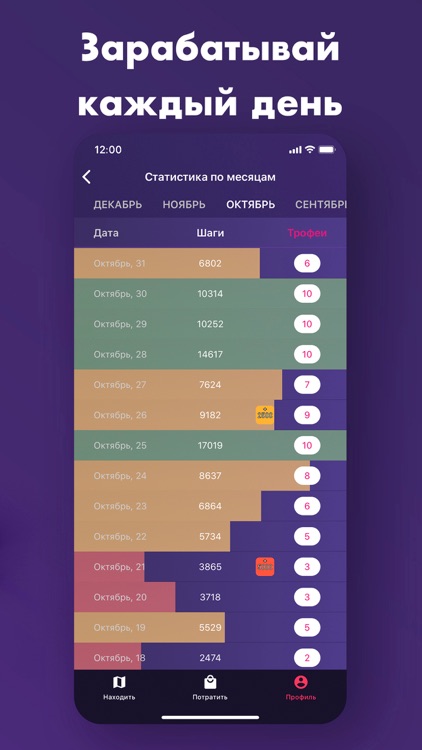 Stepper - Игра Шагомер screenshot-3