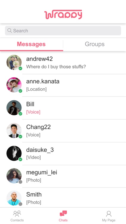 Wrappy Messenger screenshot-3