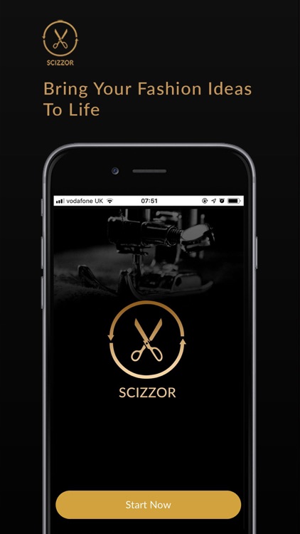 Scizzor: Custom Fashion App.