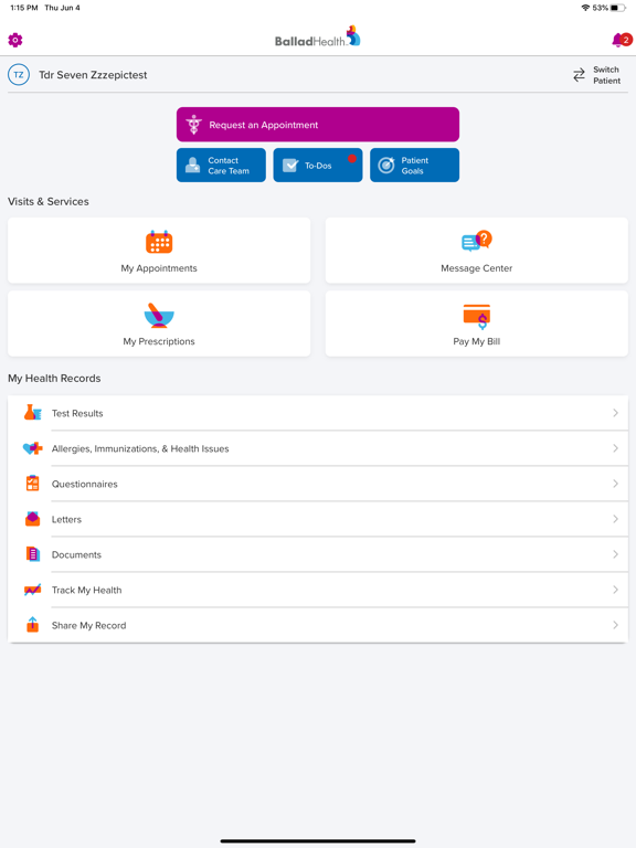 Ballad Health By Wellmont Health System Ios United States Searchman App Data Information