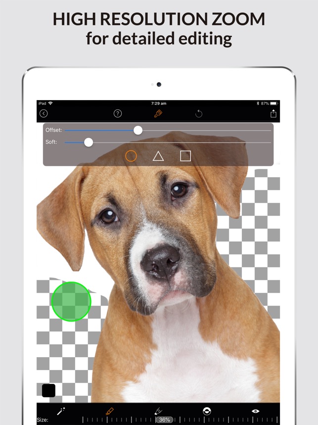 Sử dụng ứng dụng chỉnh sửa nền Magic Eraser trên App Store để loại bỏ bất kỳ phông nền nào và tạo ra những bức ảnh độc đáo. Với công nghệ hiện đại, cắt và chỉnh sửa hình ảnh trở nên dễ dàng hơn bao giờ hết.