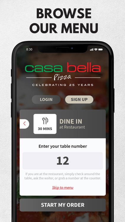 Casa Bella Pizza