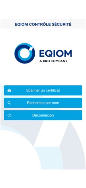 EQIOM Contrôle Sécurité