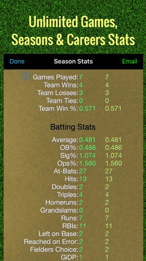 Softball Stats Tracker Pro(圖3)-速報App