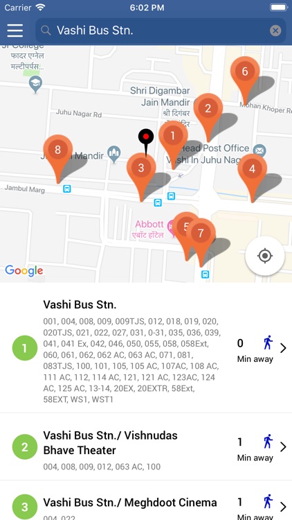 NMMT BusTracker