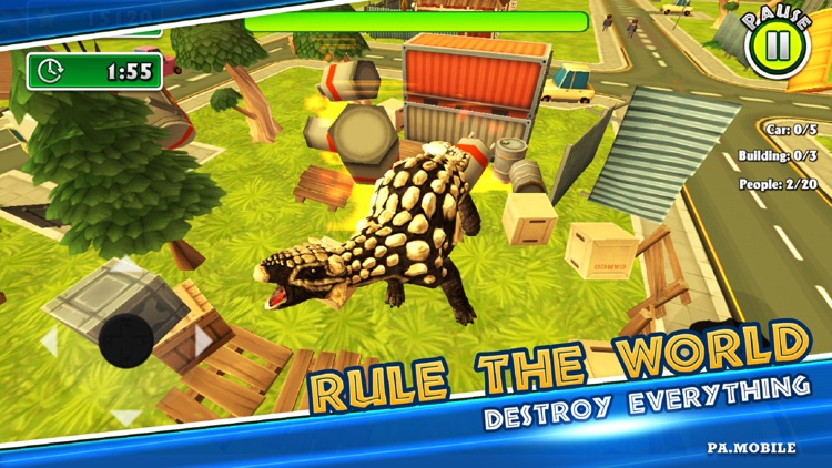 Dino Simulator - City Rampage screenshot-3