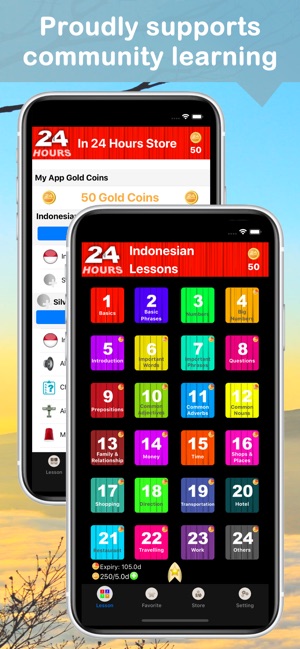 In 24 Hours Learn Indonesian(圖1)-速報App