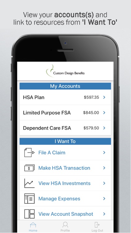 Custom Design Benefits FSA/HSA