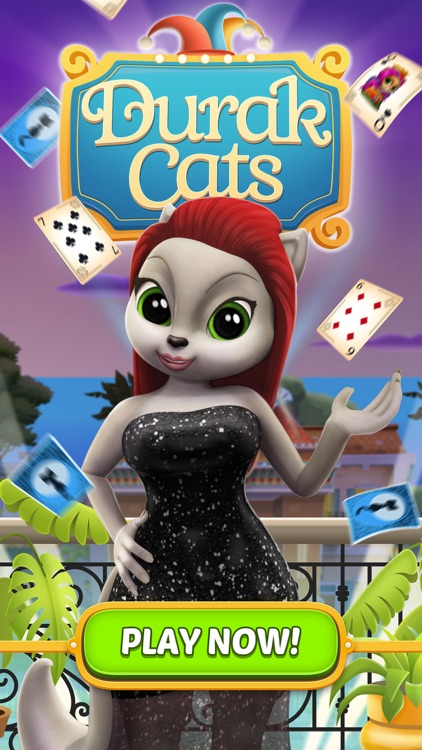 Durak Cats: 2 Player Card Game screenshot-4