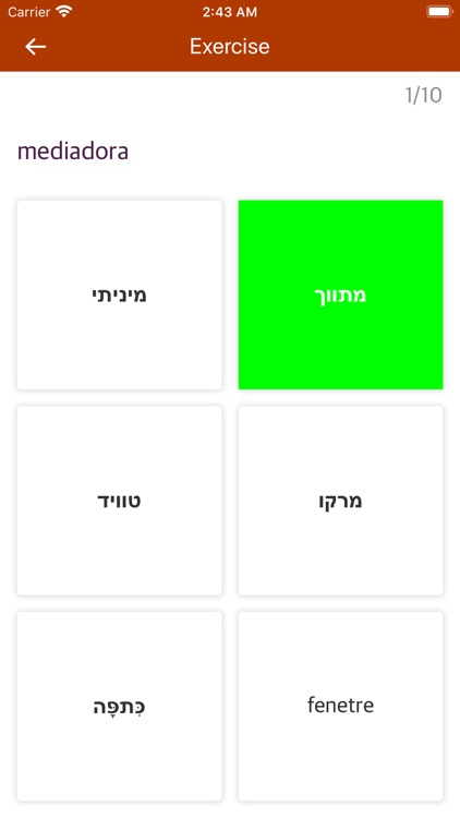 Spanish Hebrew Dictionary screenshot-4