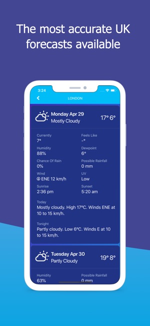 UK Weather Maps and Forecast(圖3)-速報App