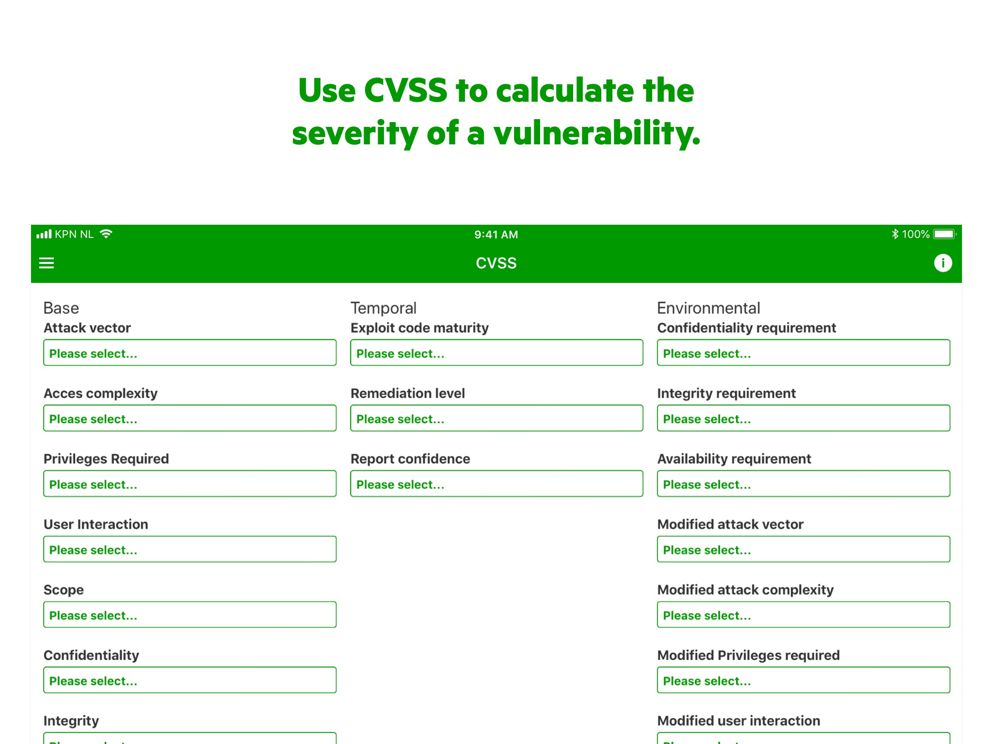 KPN CISO screenshot 2