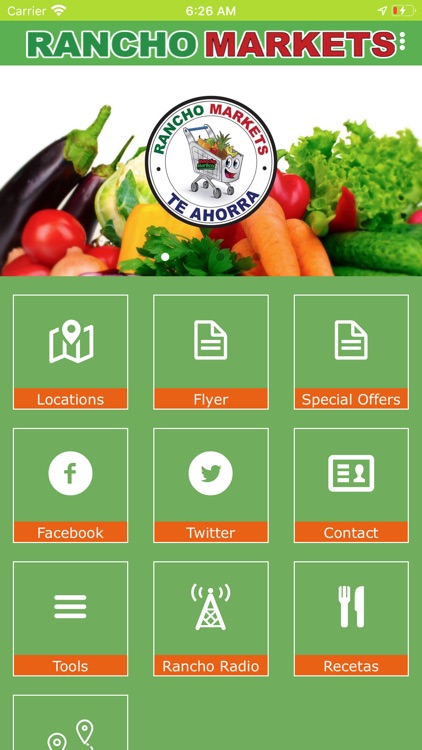 Rancho Markets App