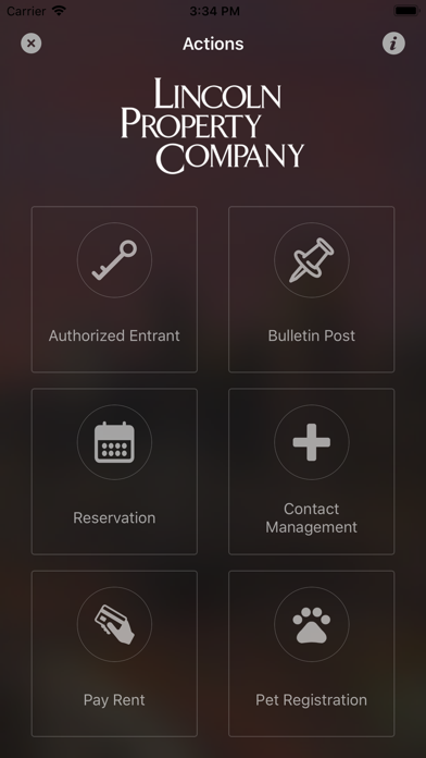 Lincoln Property Company screenshot 2