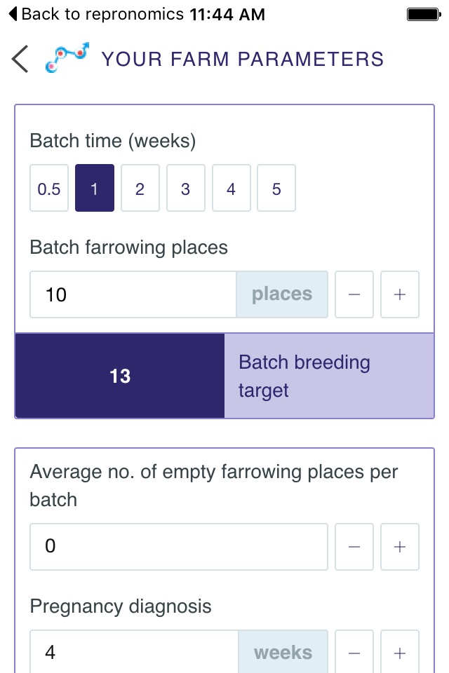 Repronomics screenshot 2