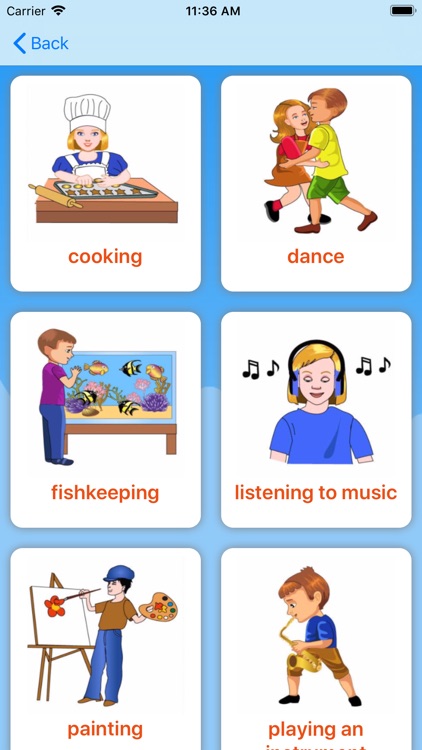 Hobbies & Interests Vocabulary