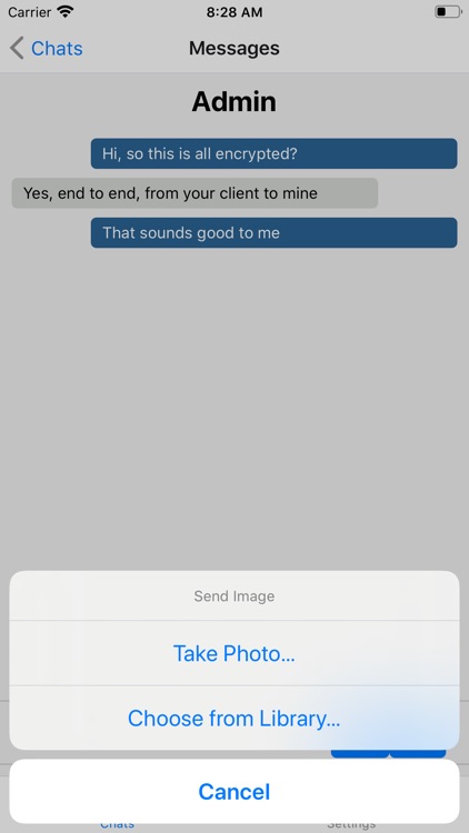 Iron Notice Messenger