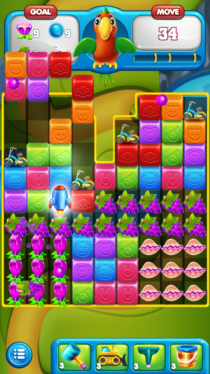 Pet Blast Crush : Match Puzzle Hack screenshot 4 - iOS game interface