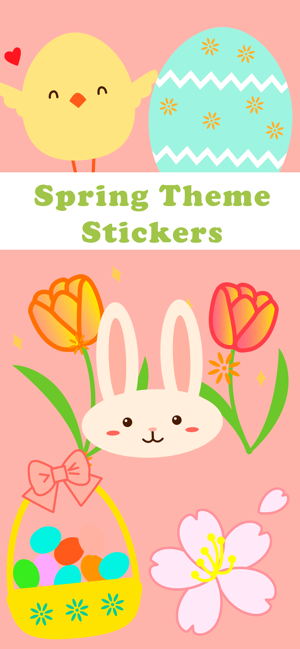 Spring Theme Stickers