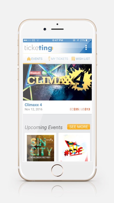 How to cancel & delete TickeTing Events from iphone & ipad 4