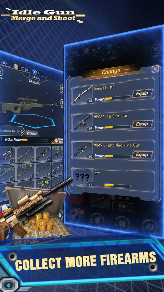 Idle GunMerge and Shoot by UPTAP GAMES (iOS Games) — AppAgg