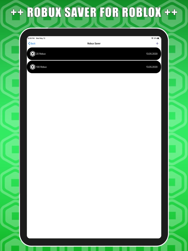 Rbx Saver Calcul For Roblox On The App Store - robux for roblox 2020 on the app store