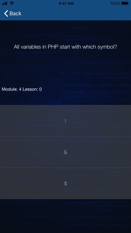 Quiz: PHP Python screenshot-3