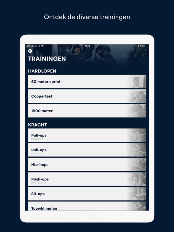 AT Sporteisen iPad app afbeelding 3