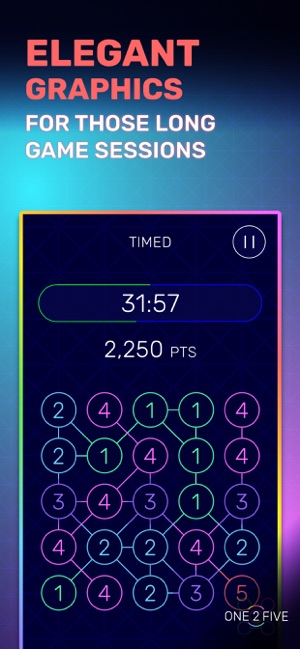 ONE 2 FIVE - Puzzle Game(圖6)-速報App