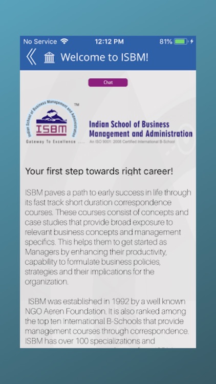 ISBM Institute screenshot-3