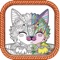 This great app for coloring book for adults is now on iphone , ipad,including animal,art,food,mandala,floral and much more in future
