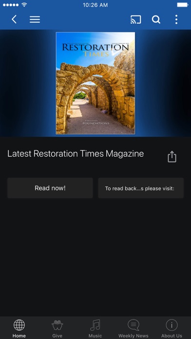 Yahweh's Restoration Ministry screenshot 2