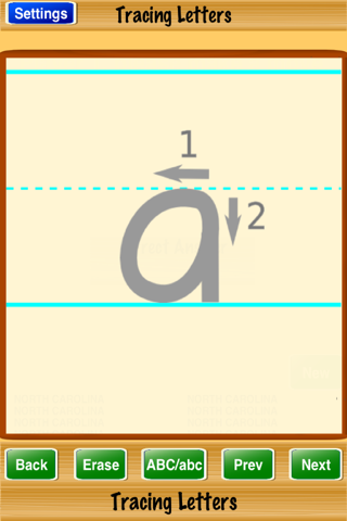 Tracing Letters - náhled