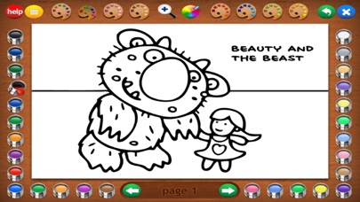 How to cancel & delete Fairy Tales Coloring Book from iphone & ipad 4