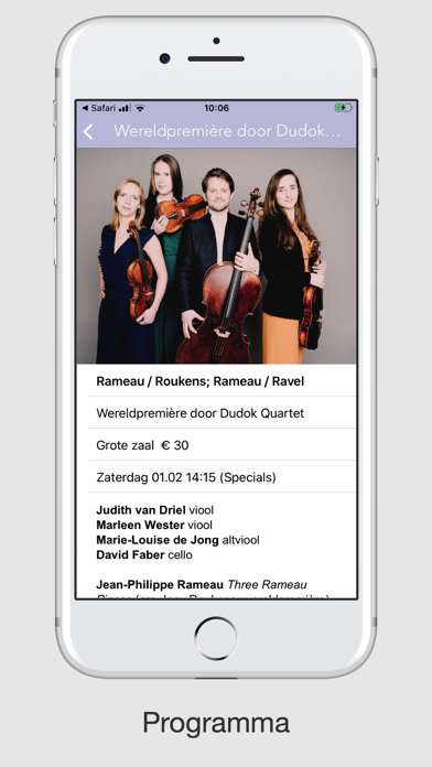 String Quartet Biennale A'dam screenshot 2