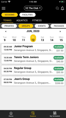 Game screenshot JogaApp: Schedule Management apk