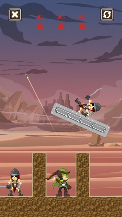 Archer Hero Shooter - 2D Game screenshot 4