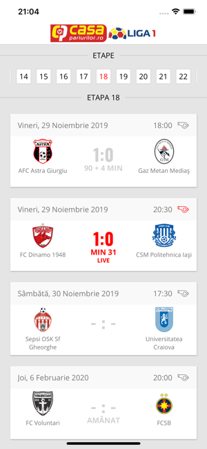 Liga 1 Casa Pariurilor(圖3)-速報App