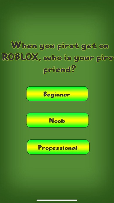 Roblox Pro Quiz