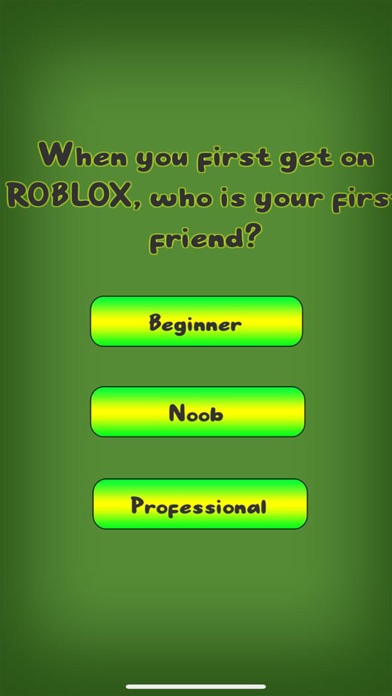 Robuxers Quiz