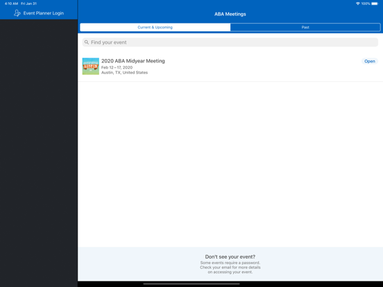 Screenshot #5 pour ABA Annual & Midyear Meetings