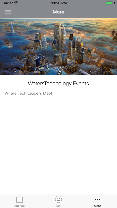 WatersTechnology Events screenshot 4
