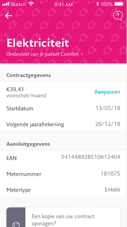 Essent Self Service App